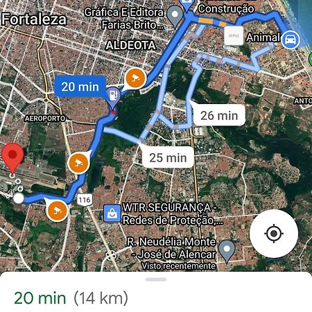Dias De Sol & Mar Bed & Breakfast Fortaleza  Ngoại thất bức ảnh
