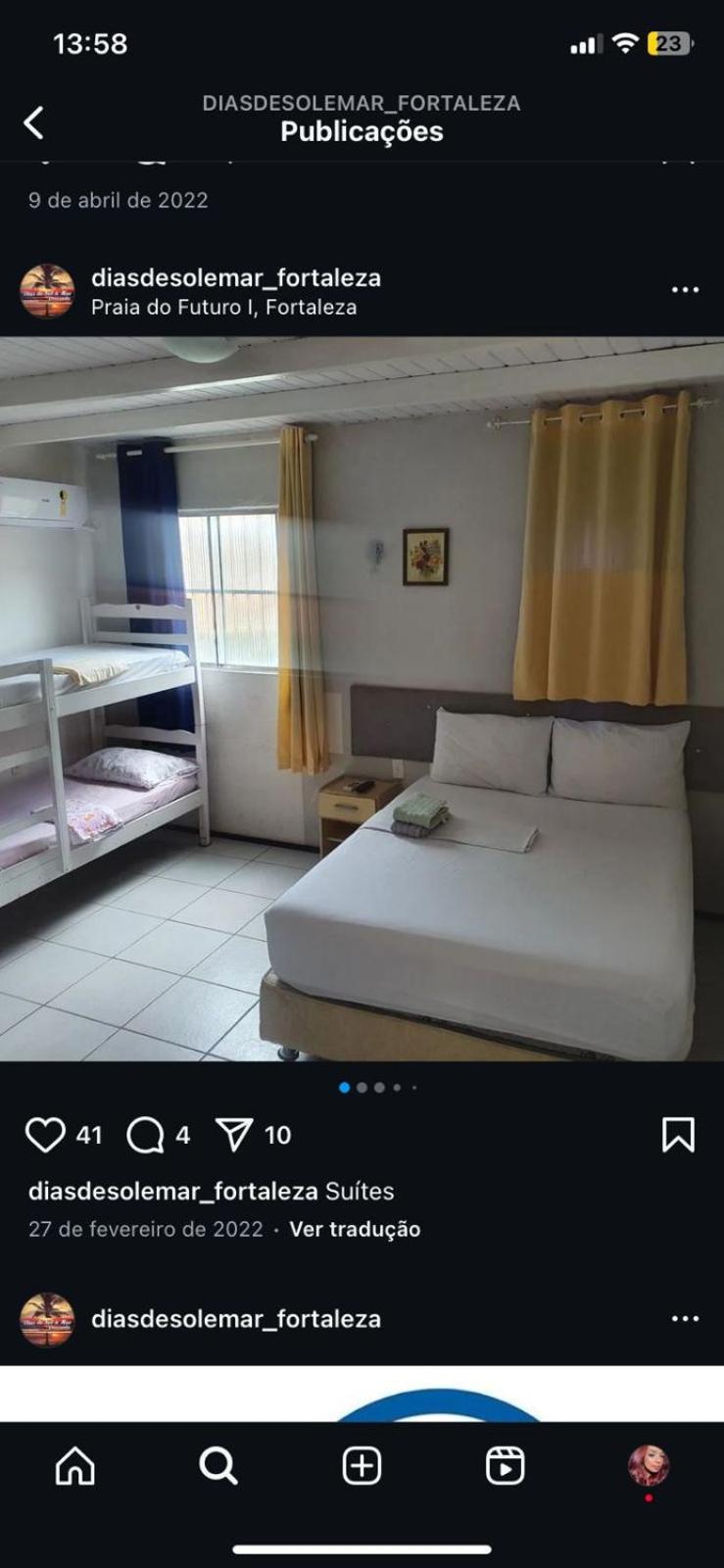 Dias De Sol & Mar Bed & Breakfast Fortaleza  Ngoại thất bức ảnh