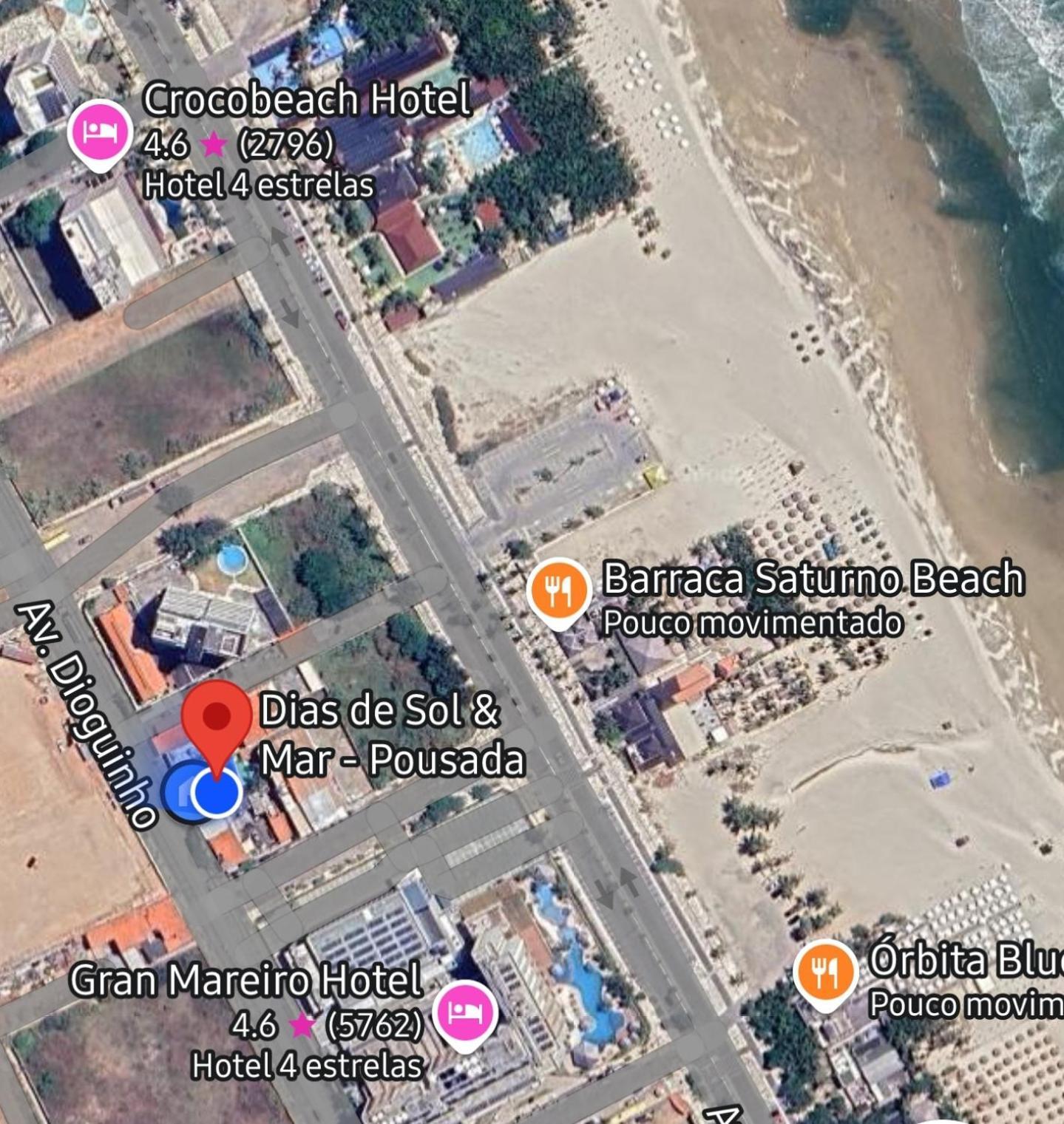 Dias De Sol & Mar Bed & Breakfast Fortaleza  Ngoại thất bức ảnh